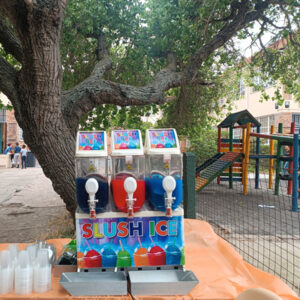 Triple Barrel Slushy Machine